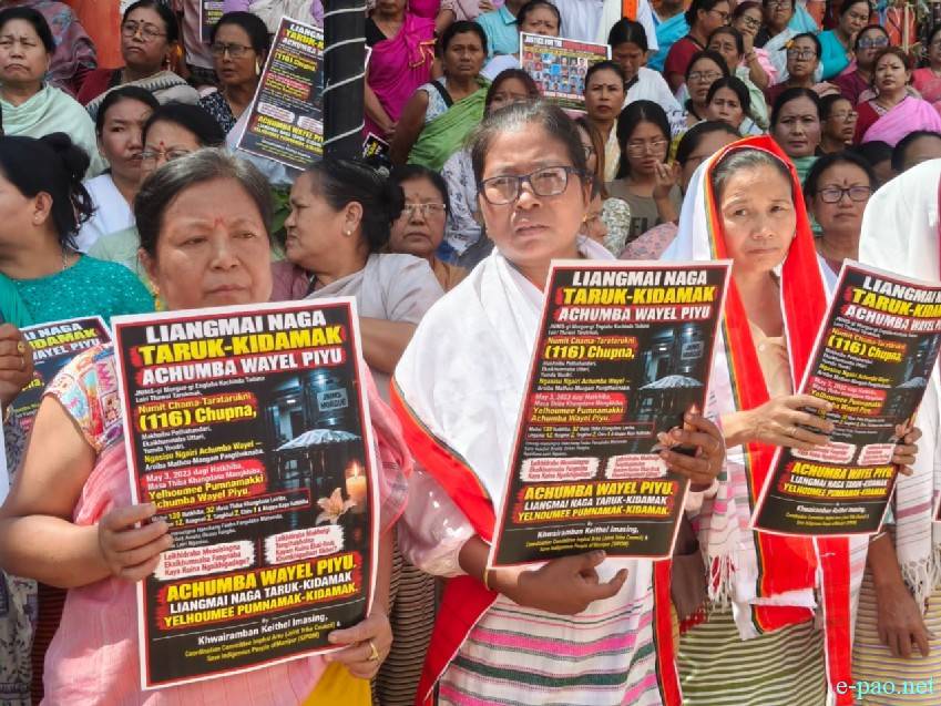 Mass Rally : Justice for the Six Liangmai Nagas, at Khwairamband Keithel :: 06 September 2026