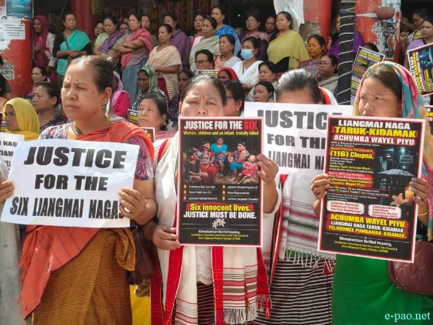 Mass Rally : Justice for the Six Liangmai Nagas, at Khwairamband Keithel :: 06 September 2026