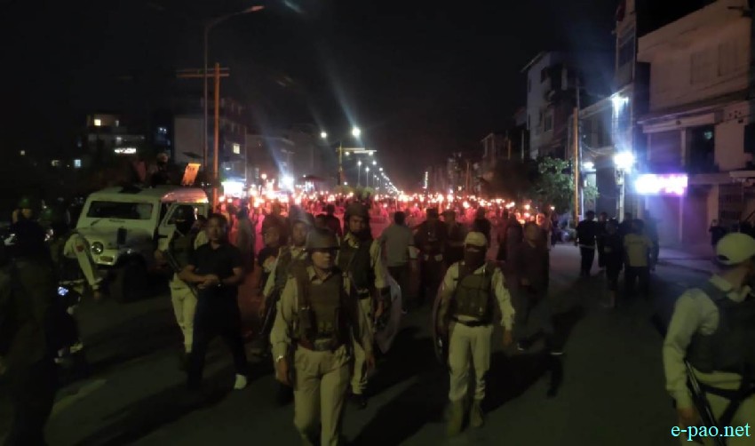 Tronglaobi Terror Attack : Meira (Torch) Protest Rally at Keishampat :: 15th April 2026