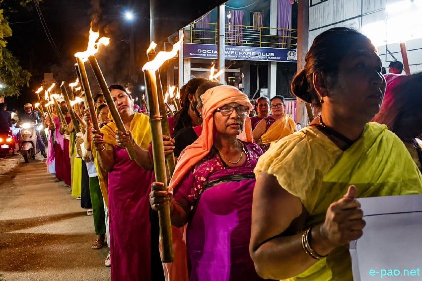 Meira rallies staged under 'No NRC, No Census' at Imphal :: August 23rd 2026