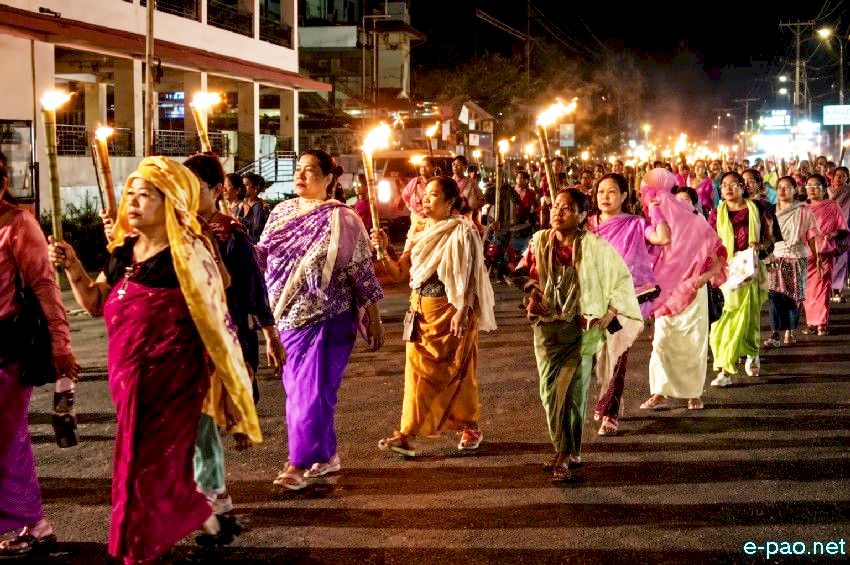 Meira rallies staged under 'No NRC, No Census' at Imphal :: August 23rd 2026