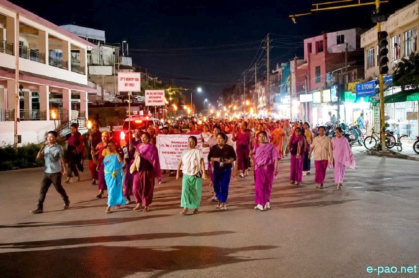 Meira rallies staged under 'No NRC, No Census' at Imphal :: August 23rd 2026