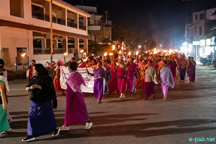 Meira rallies staged under 'No NRC, No Census' at Imphal :: August 23rd 2026