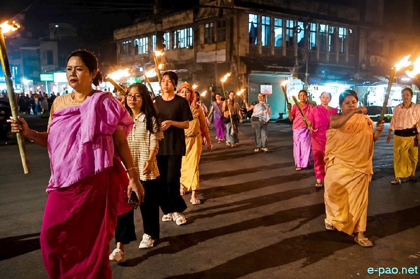 Meira rallies staged under 'No NRC, No Census' at Imphal :: August 23rd 2026
