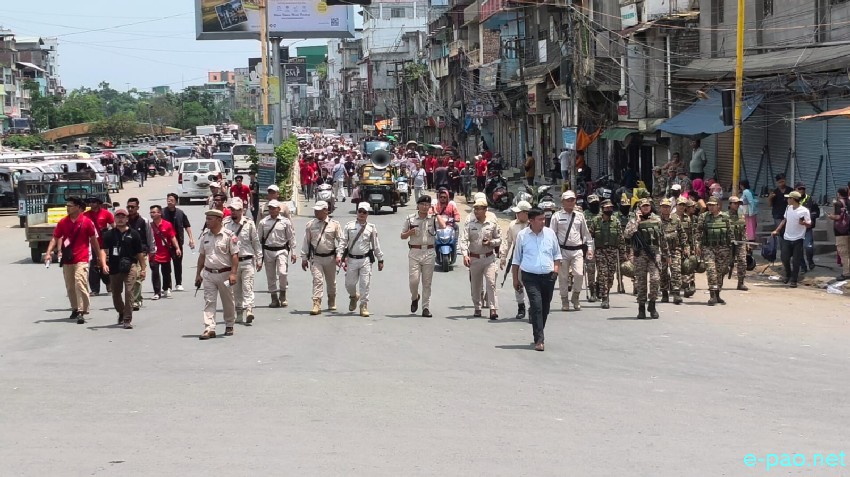 'No NRC Update No Census' : A public rally taken out in Imphal :: June 08th 2026
