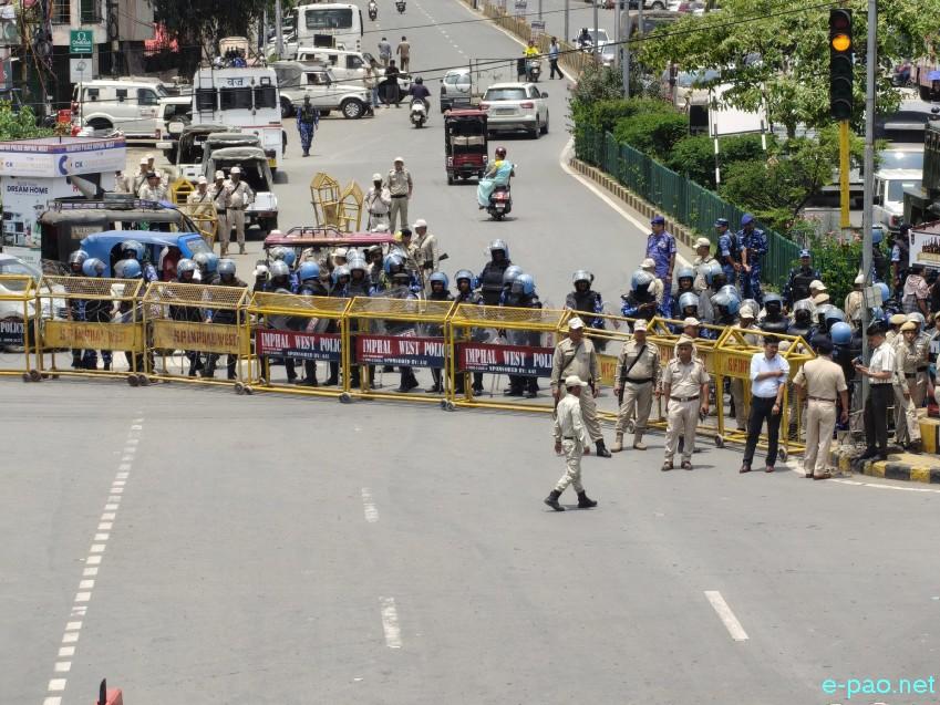 'No NRC Update No Census' : A public rally taken out in Imphal :: June 08th 2026