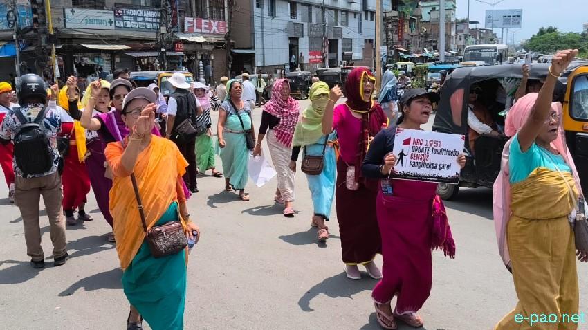 'No NRC Update No Census' : A public rally taken out in Imphal :: June 08th 2026