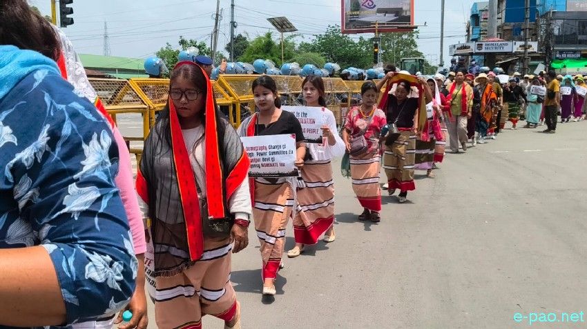 'No NRC Update No Census' : A public rally taken out in Imphal :: June 08th 2026