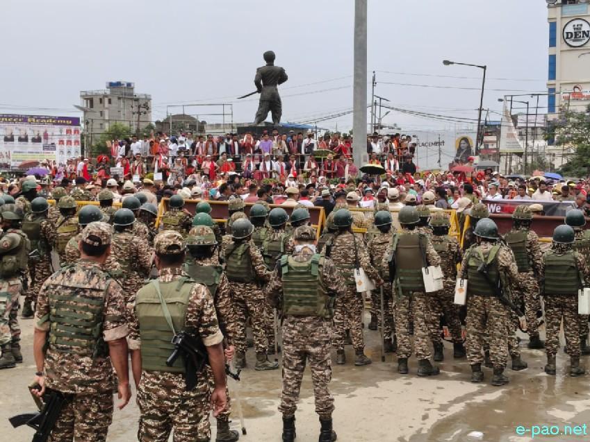 Protest Rally at New Checkon demanding release of six Naga civilians :: May 25th 2026