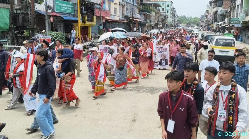 Protest Rally at New Checkon demanding release of six Naga civilians :: May 25th 2026