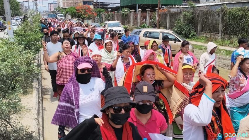 Protest Rally at New Checkon demanding release of six Naga civilians :: May 25th 2026