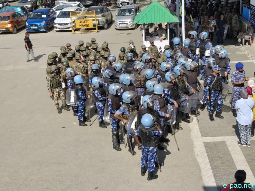 Protest erupted over admission of 3 injured Kuki individuals brought to RIMS Hospital, Imphal :: June 15th 2026