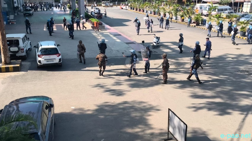 Protest erupted over admission of 3 injured Kuki individuals brought to RIMS Hospital, Imphal :: June 15th 2026