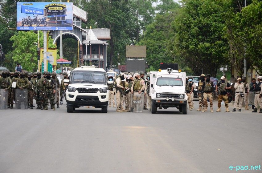 Leingakta Meeyamgi Wahang Khongchat : Thousands of protesters marched towards Chief Minister's residence :: April 25 2026