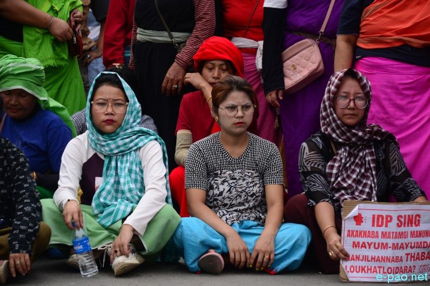 Leingakta Meeyamgi Wahang Khongchat : Thousands of protesters marched towards Chief Minister's residence :: April 25 2026