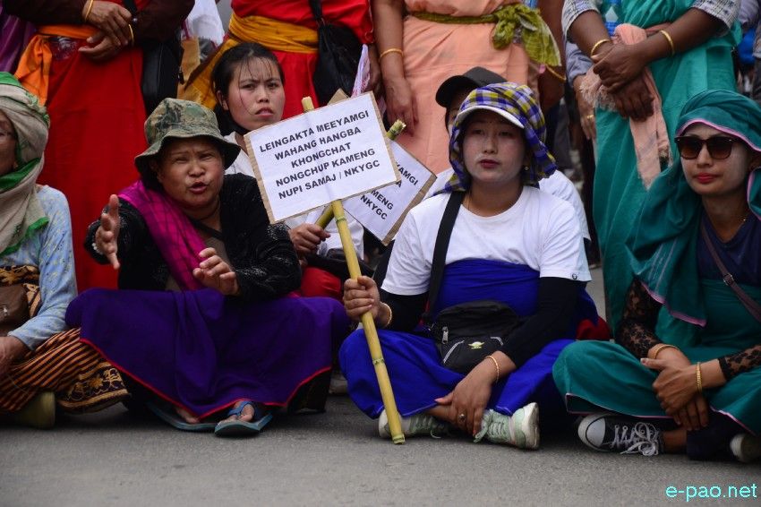 Leingakta Meeyamgi Wahang Khongchat : Thousands of protesters marched towards Chief Minister's residence :: April 25 2026