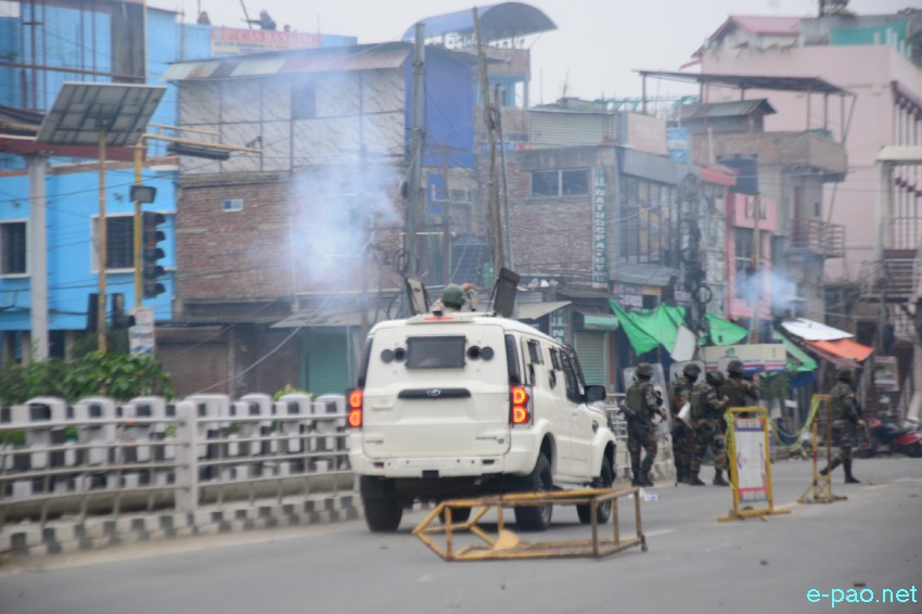 Leingakta Meeyamgi Wahang Khongchat : Thousands of protesters marched towards Chief Minister's residence :: April 25 2026