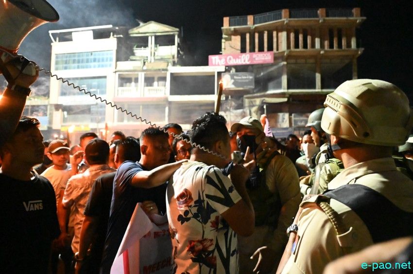 Tronglaobi terror attack : Meira (Torch) Protest  Rally at Singjamei :: 16th April 2026