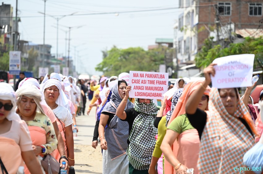 #tronglaobitragedy : Mass Rally by Uripok Apunba Lup / Uripok Apunba Nupi Lup at Uripok :: 12th April 2026