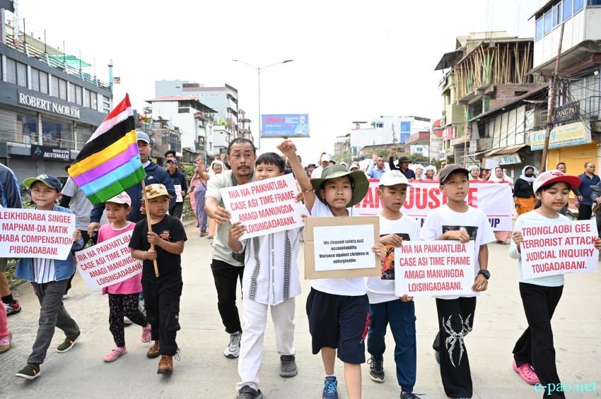 #tronglaobitragedy : Mass Rally by Uripok Apunba Lup / Uripok Apunba Nupi Lup at Uripok :: 12th April 2026