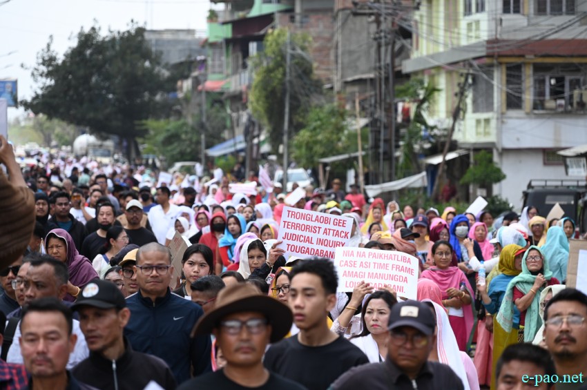 #tronglaobitragedy : Mass Rally by Uripok Apunba Lup / Uripok Apunba Nupi Lup at Uripok :: 12th April 2026