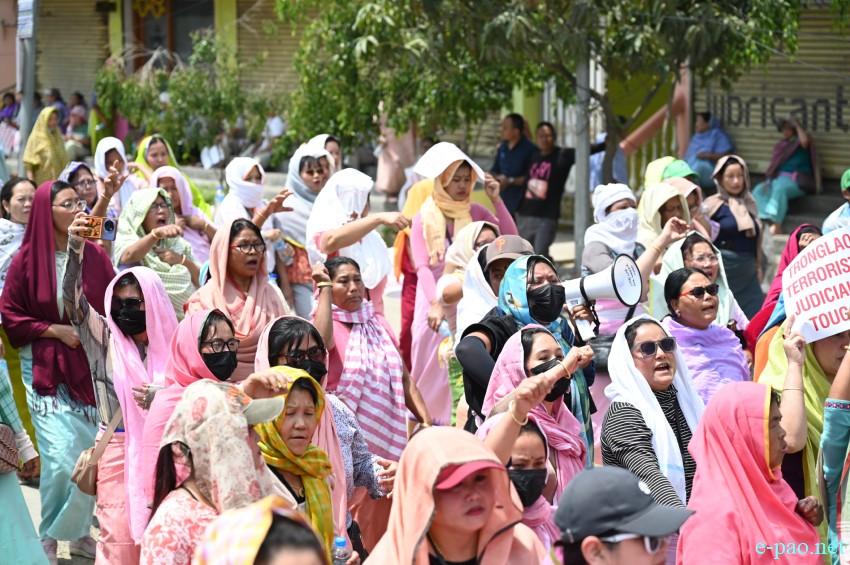 #tronglaobitragedy :  Mass Rally by Uripok Apunba Lup / Uripok Apunba Nupi Lup at Uripok :: 12th April 2026
