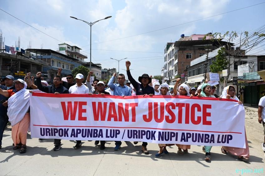 #tronglaobitragedy : Mass Rally by Uripok Apunba Lup / Uripok Apunba Nupi Lup at Uripok :: 12th April 2026
