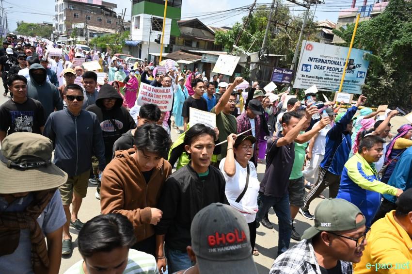 #tronglaobitragedy : Mass Rally by Uripok Apunba Lup / Uripok Apunba Nupi Lup at Uripok :: 12th April 2026