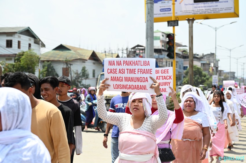 #tronglaobitragedy : Mass Rally by Uripok Apunba Lup / Uripok Apunba Nupi Lup at Uripok :: 12th April 2026