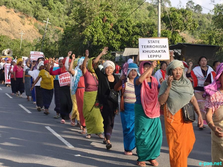 Mass Protest Rally at Waithou condemns civilian killings at Tronglaobi, TM Kasom :: May 06 2026