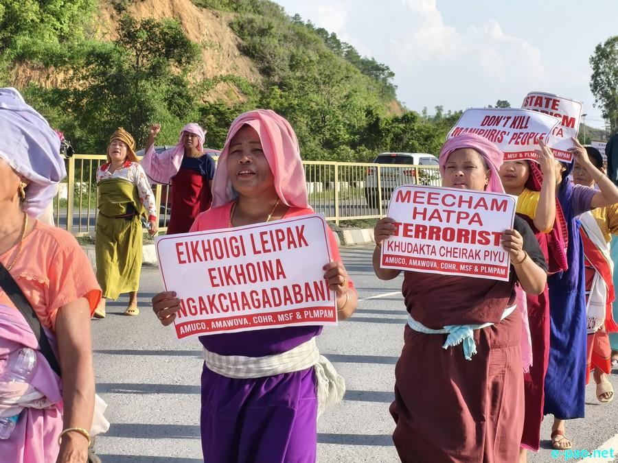 Mass Protest Rally at Waithou condemns civilian killings at Tronglaobi, TM Kasom :: May 06 2026