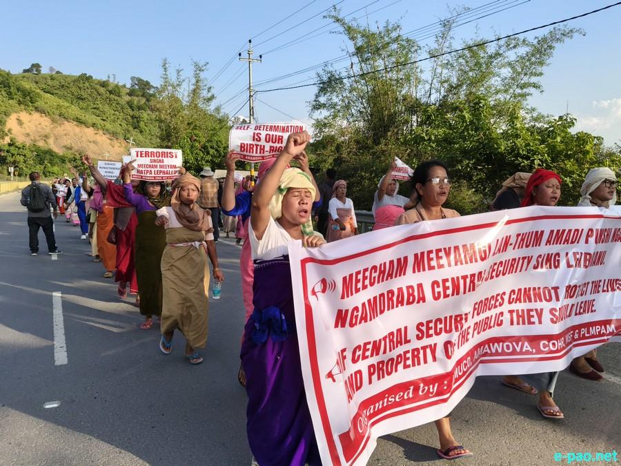 Mass Protest Rally at Waithou condemns civilian killings at Tronglaobi, TM Kasom :: May 06 2026