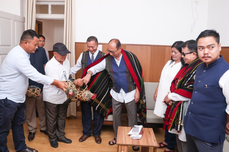 Zomi Leaders of Churachandpur visits Imphal to meet CM Y Khemchand at Babupara :: July 31st 2026