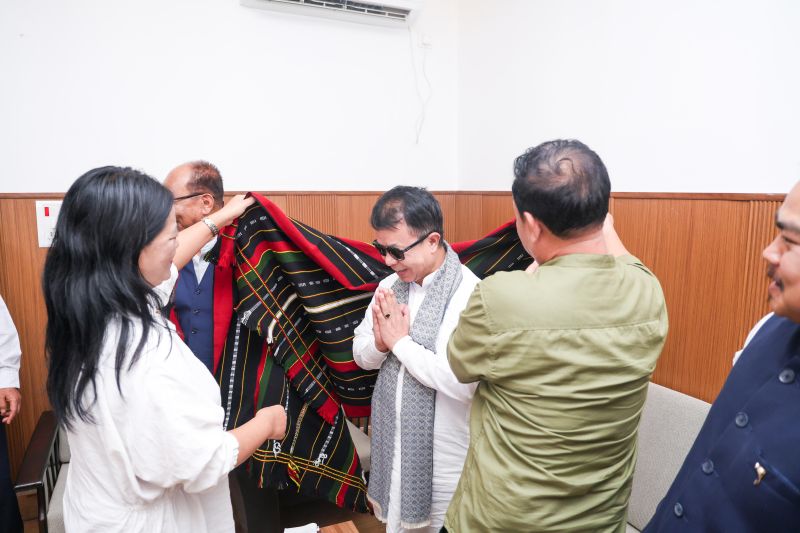 Zomi Leaders of Churachandpur visits Imphal to meet CM Y Khemchand at Babupara :: July 31st 2026