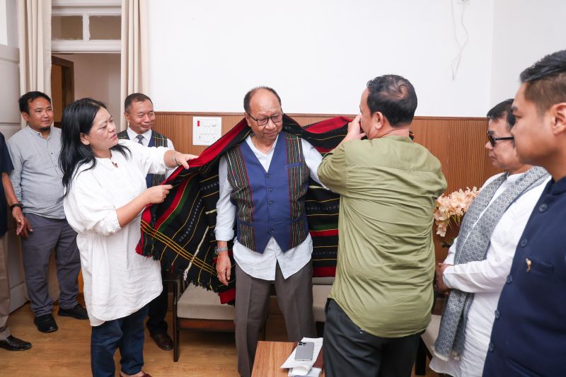 Zomi Leaders of Churachandpur visits Imphal to meet CM Y Khemchand at Babupara :: July 31st 2026