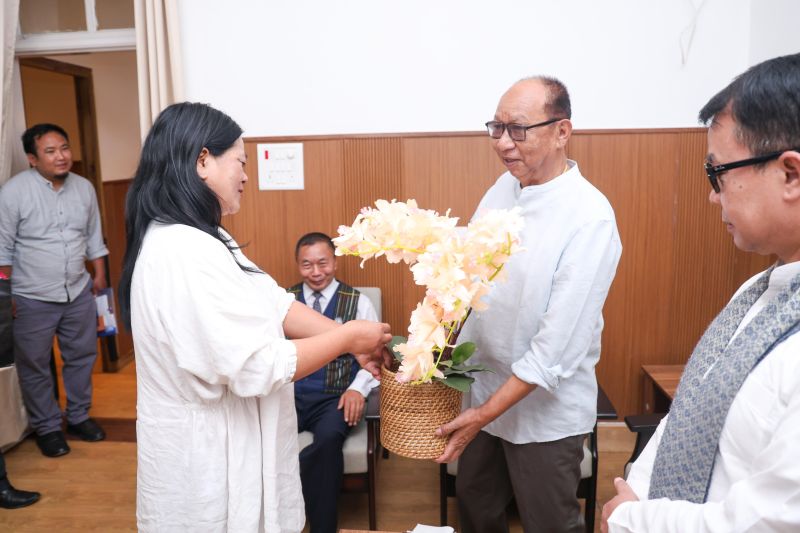 Zomi Leaders of Churachandpur visits Imphal to meet CM Y Khemchand at Babupara :: July 31st 2026