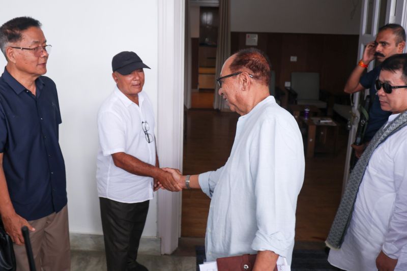 Zomi Leaders of Churachandpur visits Imphal to meet CM Y Khemchand at Babupara :: July 31st 2026