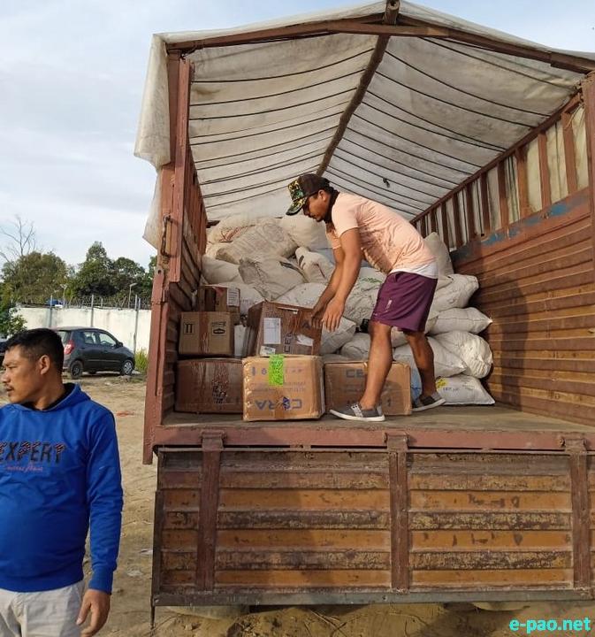 Supply of materials in Relief camps in Manipur :: 1st week December, 2023