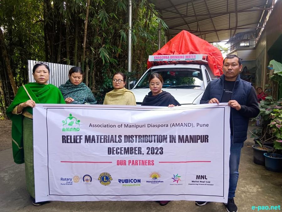  Supply of materials in Relief camps in Manipur  