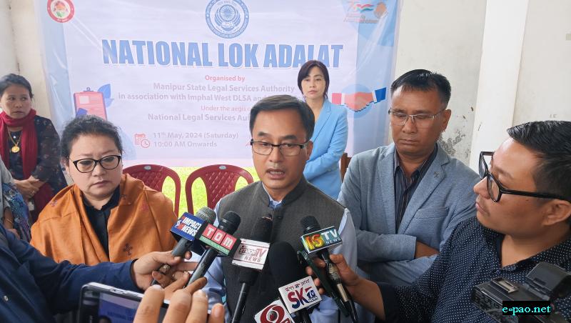  Second National Lok Adalat at High Court of Manipur 