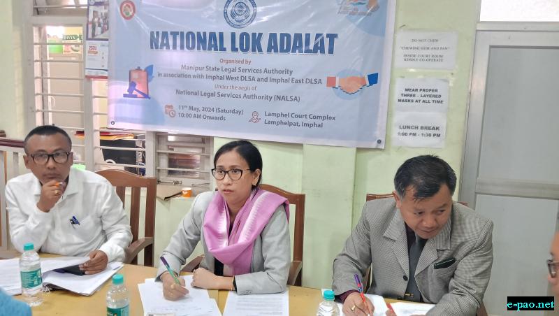  Second National Lok Adalat at High Court of Manipur 
