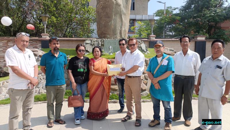   Rs. 4 Lakhs donated to support Late Irom Maipak's Family 