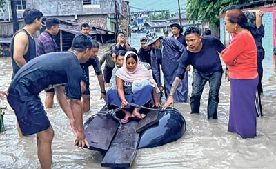  Humanitarian crisis : Navigating Cyclone Remal amidst the Manipur conflict 