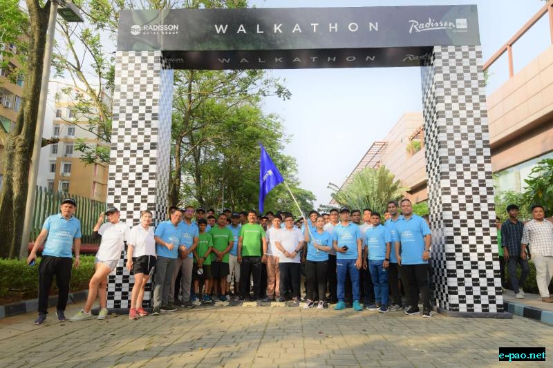  Radisson Blu Guwahati hosts successful Walkathon to promote health and green mobility 