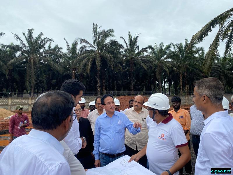  Arunachal Minister visits 3F Oil Palm at Godavari 